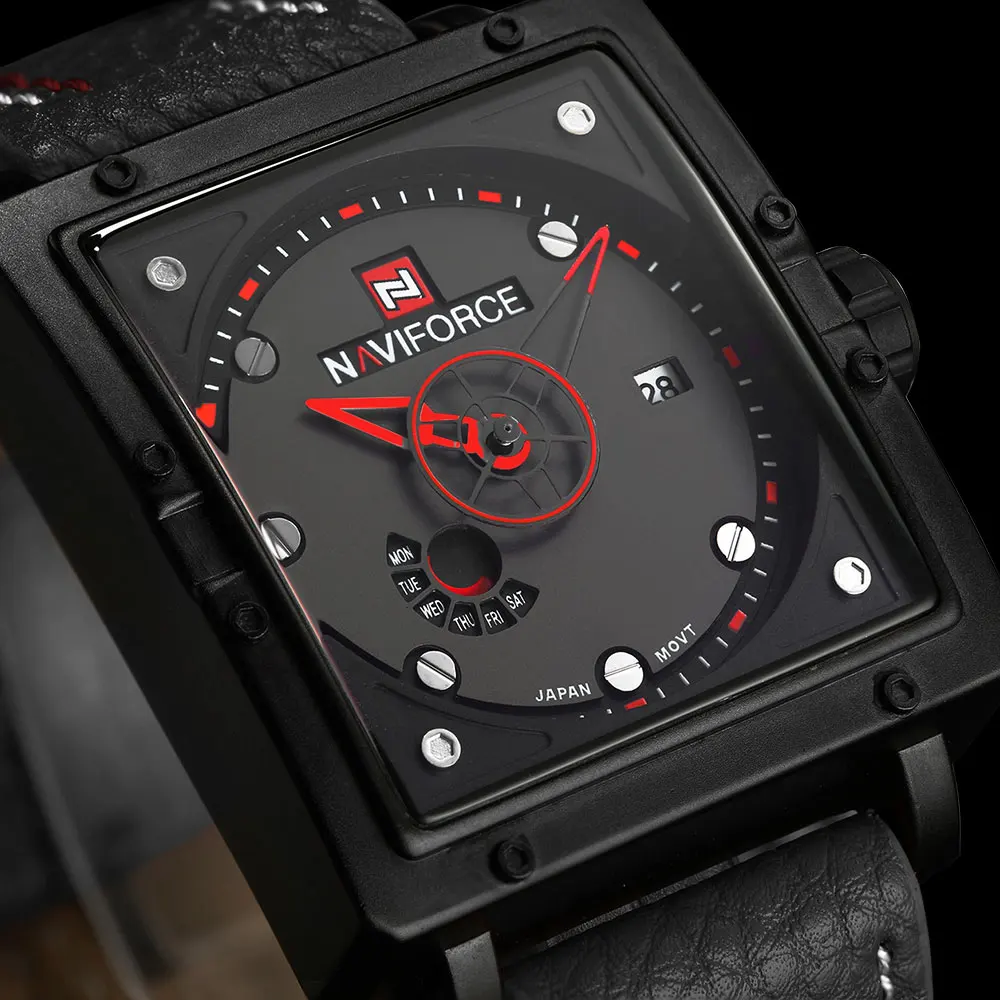 NAVIFORCE 2018 новые китайские Брендовые мужские часы Роскошные спортивные кварцевые