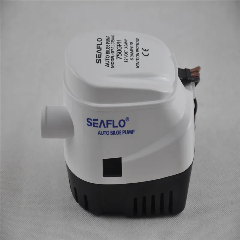 

12V Automatic Submesible Boat Bilge Water Pump 750GPH Auto with Float  Switch Delivery