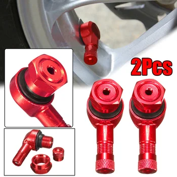 

Wheel Tire valve Leak-proof Cap Parts Accessories Tools Casing 2pcs Red