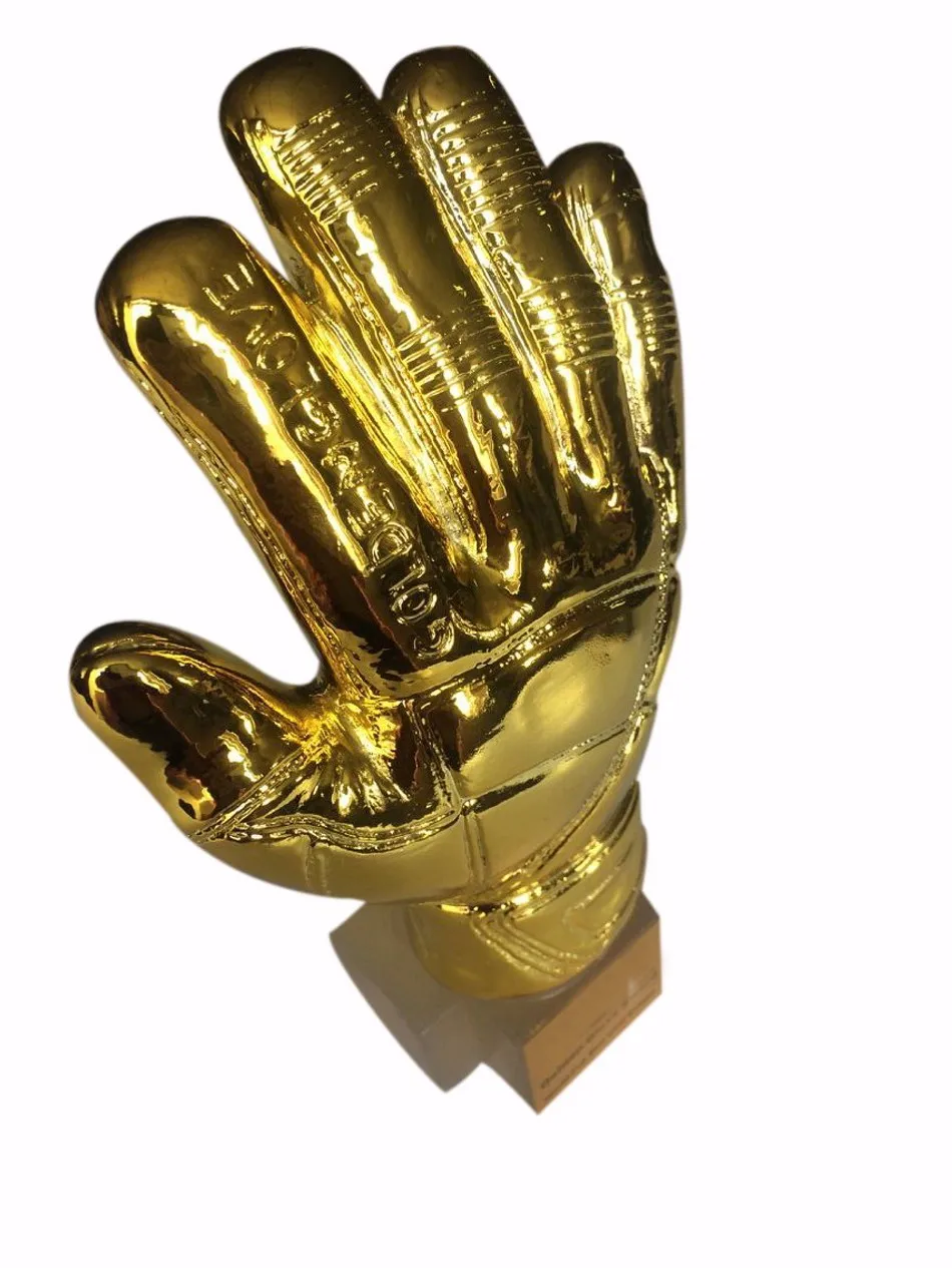 Buy 12" Height Soccer Football Resin GOALKEEPER Golden