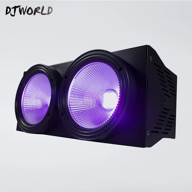 

Fast Shipping 2eyes 200W LED COB Blinder Violet DMX512 Stage Effect Lighting For Wedding DJ Party Hotel Free Shipping