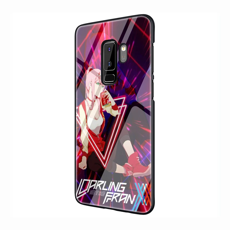 Darling в Franxx закаленное Стекло мягкий чехол для телефона для samsung Galaxy S7 край S8 S9 S10 Note 8, 9, 10, плюс A10 20 30 40 50 60 70 - Цвет: G3