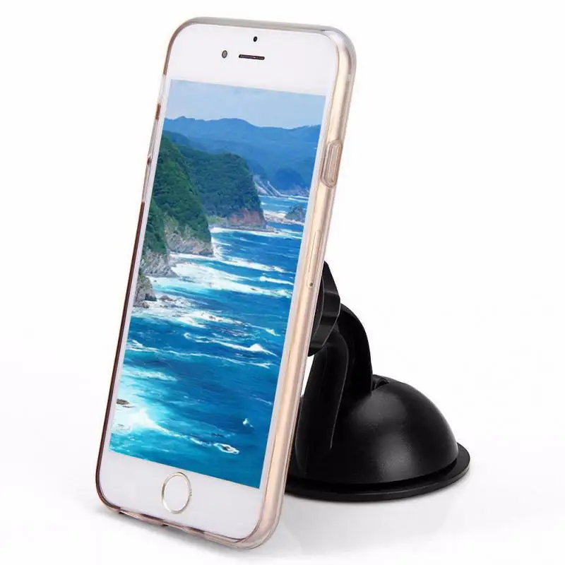 

Strong Magnet Car Phone Holder 360 Degree Rotation Long Arm Windshield Mount Bracket Stand with Suction Cup adjustable holder
