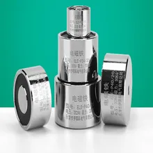 Подъема магниты DC 5 V 6 V 12 V 24 V кран присоски 5 кг 8 кг 15 кг подъема магнит