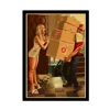 Nouvelle guerre mondiale seconde Sexy Pin up fille Vintege affiche maison chambre autocollant mural papier Kraft affiches et impressions Art mur décor ► Photo 2/6