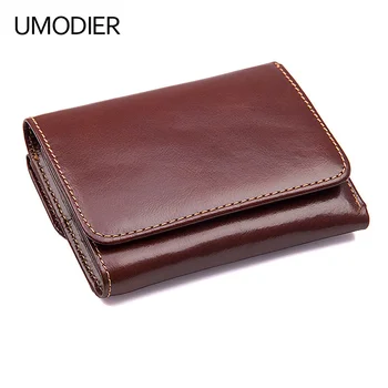 

Short Wallet Foreign Trade Retro Wallet RFID Shield Wallet Anti-Scanning Leather Wallet