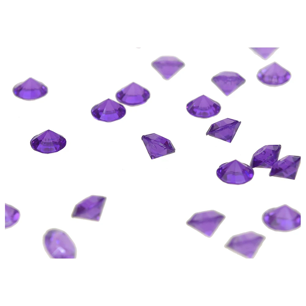

5000 pcs Purple Diamond Scatter Wedding Decoration 4.5mm
