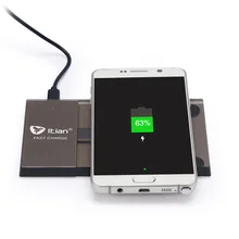 A10 10 Вт Slim Fast Беспроводной Зарядное устройство передатчик Qi зарядного устройства для samsung Galaxy S7 S6 край Xiaomi mi5 oneplus