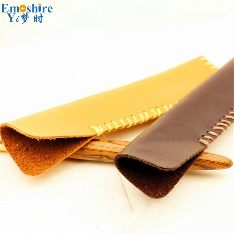 Emoshire Pencils Pencils Personalized retro custom handmade leather pencils creative gifts (5)