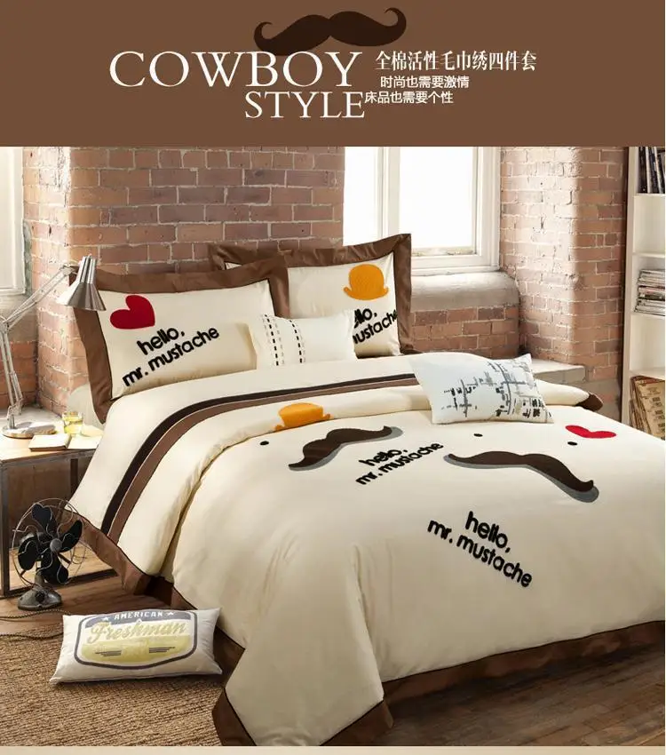 Del bigote diseñador de la marca de ropa edredón cama dormitorio establece king para queen size edredón de cama colcha cubierta en una bedshe|bedding matbedding set king size - AliExpress