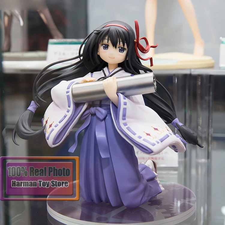 Фигурка японского аниме 14 см Puella Magi Madoka Magica Akemi Homura Miko ПВХ экшн-фигурка игрушка