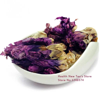 

50g Violet Tea Organic Dried Loose tea Anti-Aging Blossom Flower tea Healthy Beauty