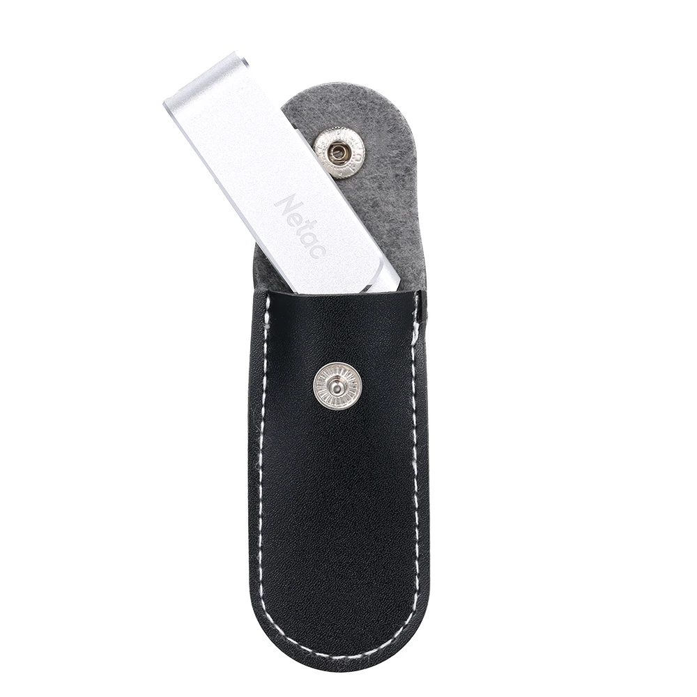 

U Disk Leather Hasp Storage Bags Protective Cover for U Disk Black Bag Cases for USB Flash Drive Pen Drive Pendrives