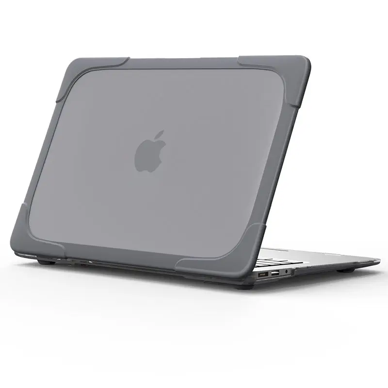 Ударопрочный чехол для ноутбука MacBook Pro air 11 12 13 из ТПУ с подставкой и держателем