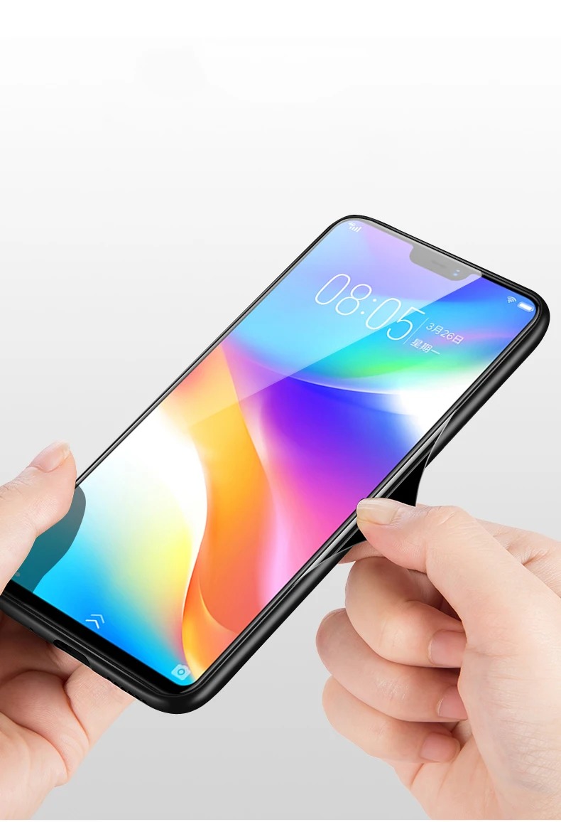 Новейший стиль стеклянный чехол для Coque Vivo V9 V 9 Y85 оболочка 6 3 дюйма телефона s