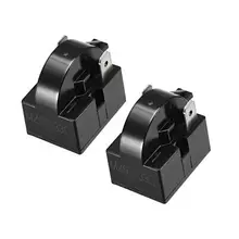 2 предмета; большие размеры 33-Ohm 2 Pin холодильник стартер PTC реле черного цвета