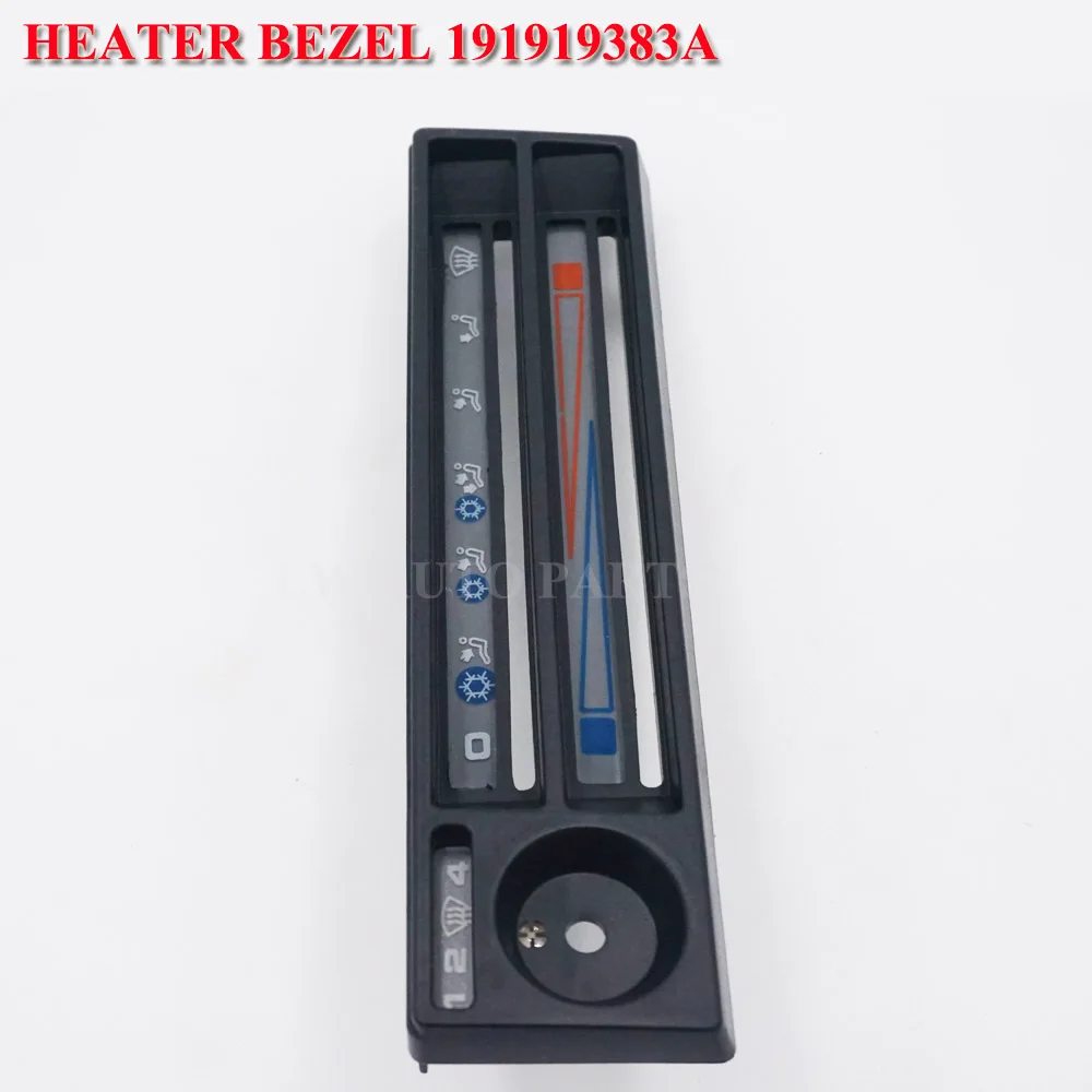

central a/c heater control bezel panel/climate control bezel panel for vw golf gti jetta mk2 1989-1992 191 919 383a