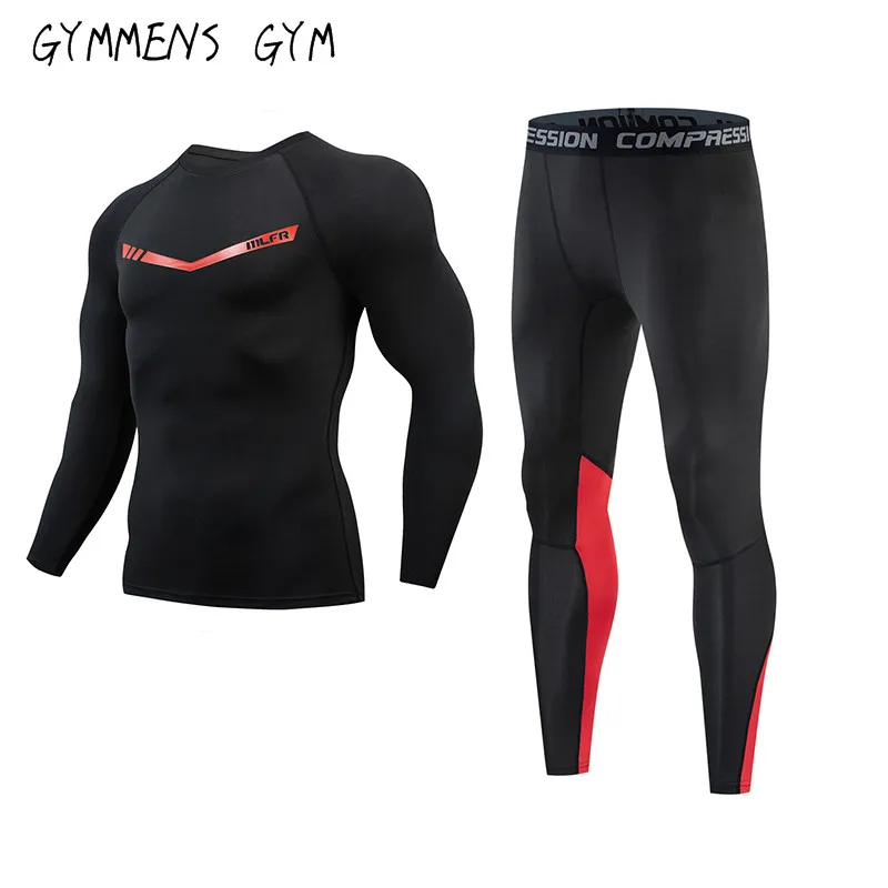 

Sommer heiЯer Blitz Herrenanzug T-Shirt + Hose zweiteilige Casual Herren 2019 engen T-Shirt Turnhalle Fitness Hosen Herrenhemd