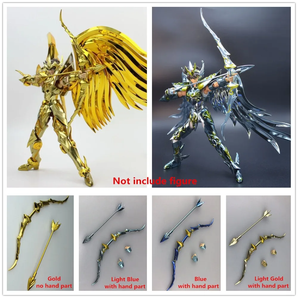 GT великолепные игрушки металлический лук и стрела для Bandai Saint Seiya Ткань Миф EX душа