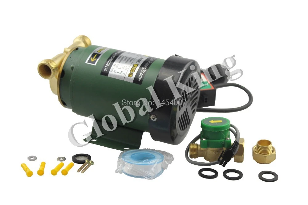 129 67 bomba de agua de refuerzo de calentador solar para lavadora de ducha automatica de 220 v 260 w booster water pump water pumpwater water pump