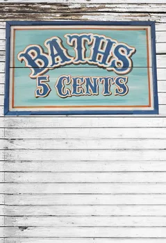 

Fantastic baths 5 cents Printed Photography Background backdrop for studio newborn baby D-7554