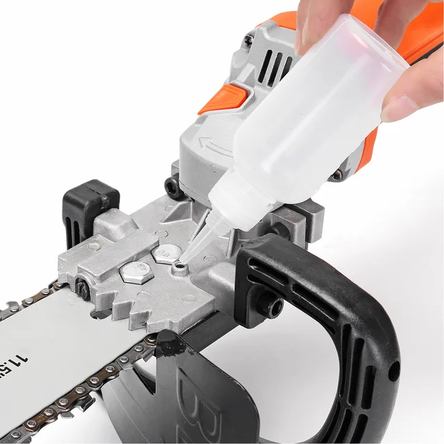 Drillpro DIY High Carbon Steel 11.5 Inch Chainsaw Bracket Electric Saws Changed Angle Grinder Into Chain Saw Woodworking Tool