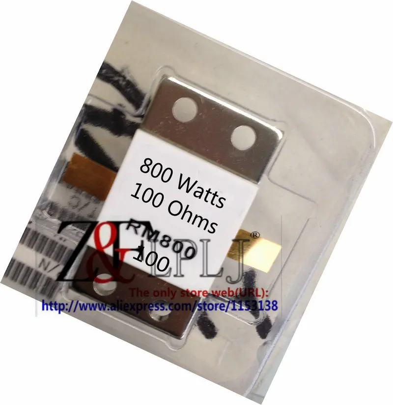 

Microstrip resistor 800 watts 100 Ohms DC-0.5 GHZ / 800W 100R RM800-100 800Watts dummy load resistor New Original 1PCS/LOT