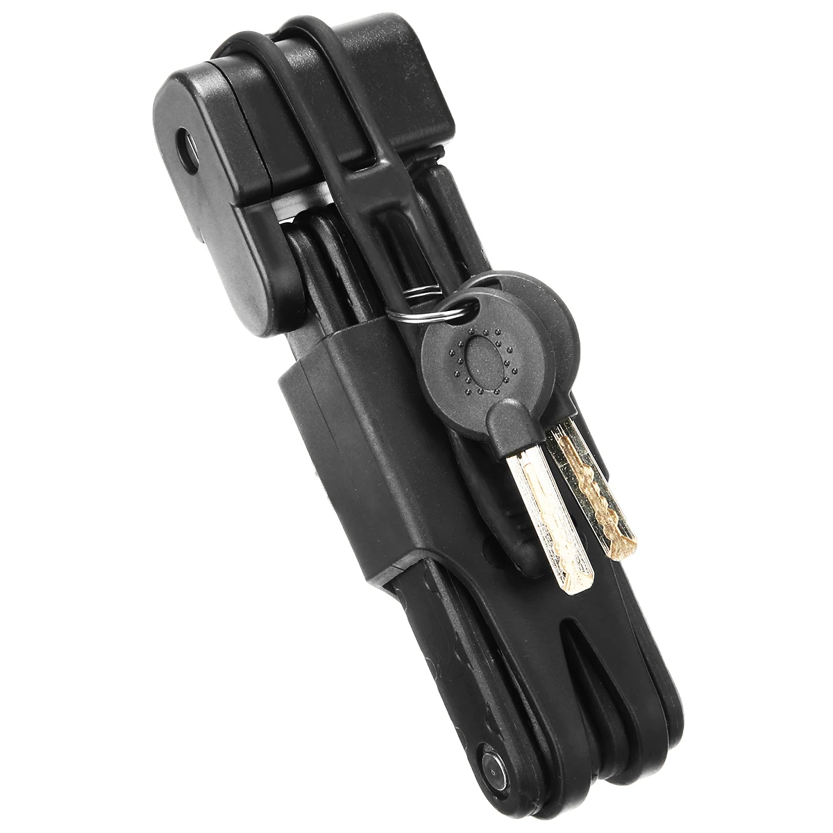 Bike Anti-Theft Folding Lock Black Bicycle Motorcycle Lock Cycle MTB Bike Security Lock Bicycle Accessories