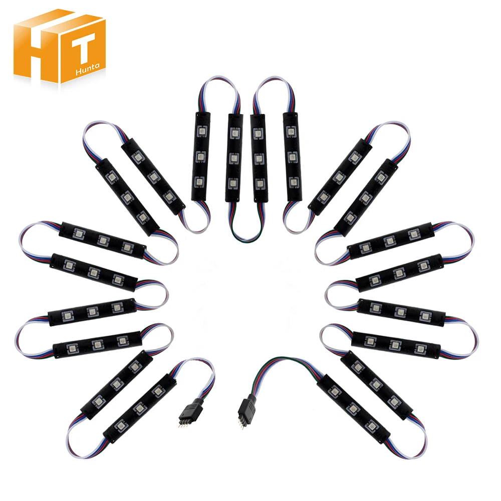 

DIY LED Module Strip 5050 DC12V Waterproof Advertisement Design LED Modules Super Bright RGB/White/Warm White led strip