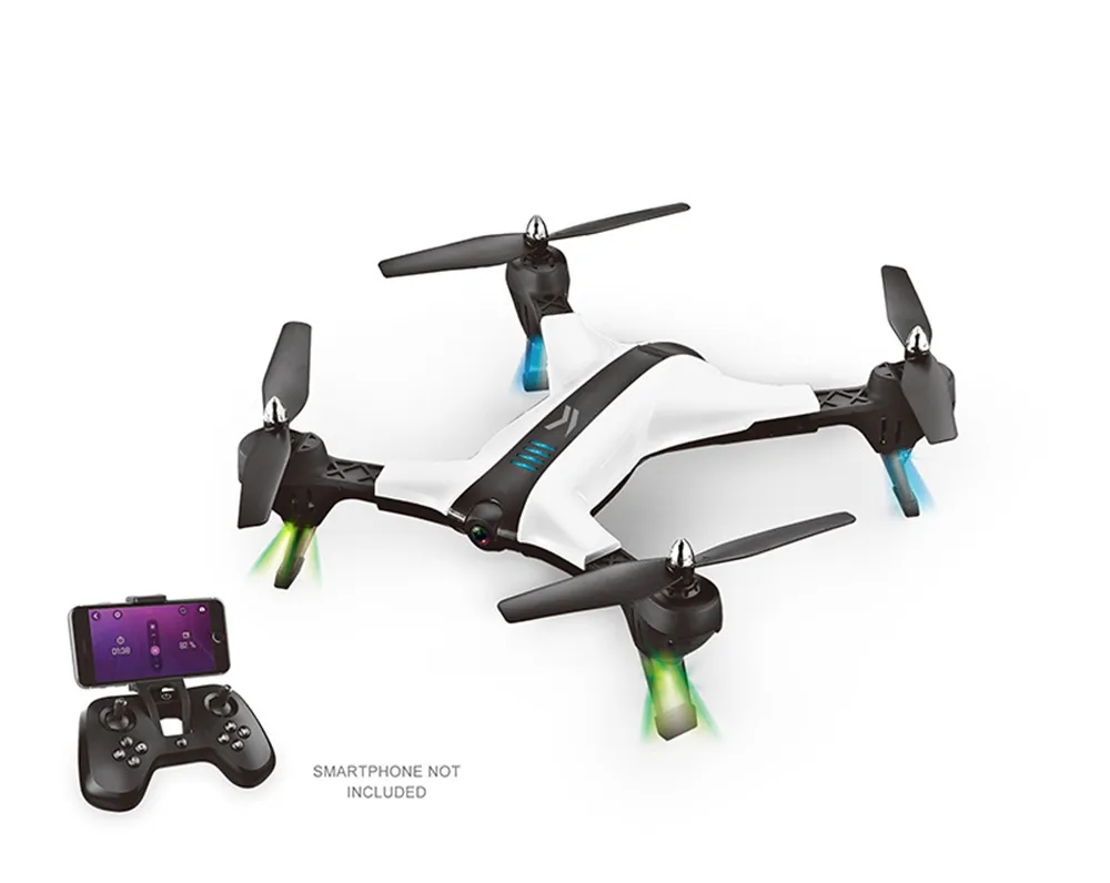 

2.0MP 720P WIFI FPV Camera RC Foldable Drone Quadcopters RC Helicopters Barameter Holding Auto Return Headless Mode LED Light