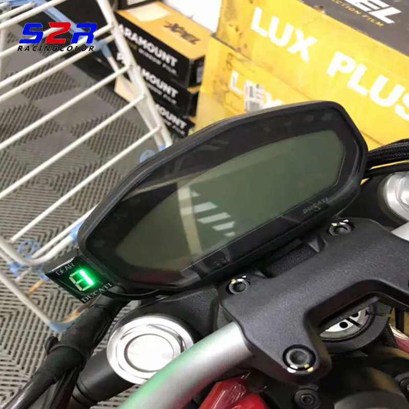 Индикатор шестерни для Ducati cafe racerMonster 696 796 1100 скремблер 400 Ecu с вилкой индикатор