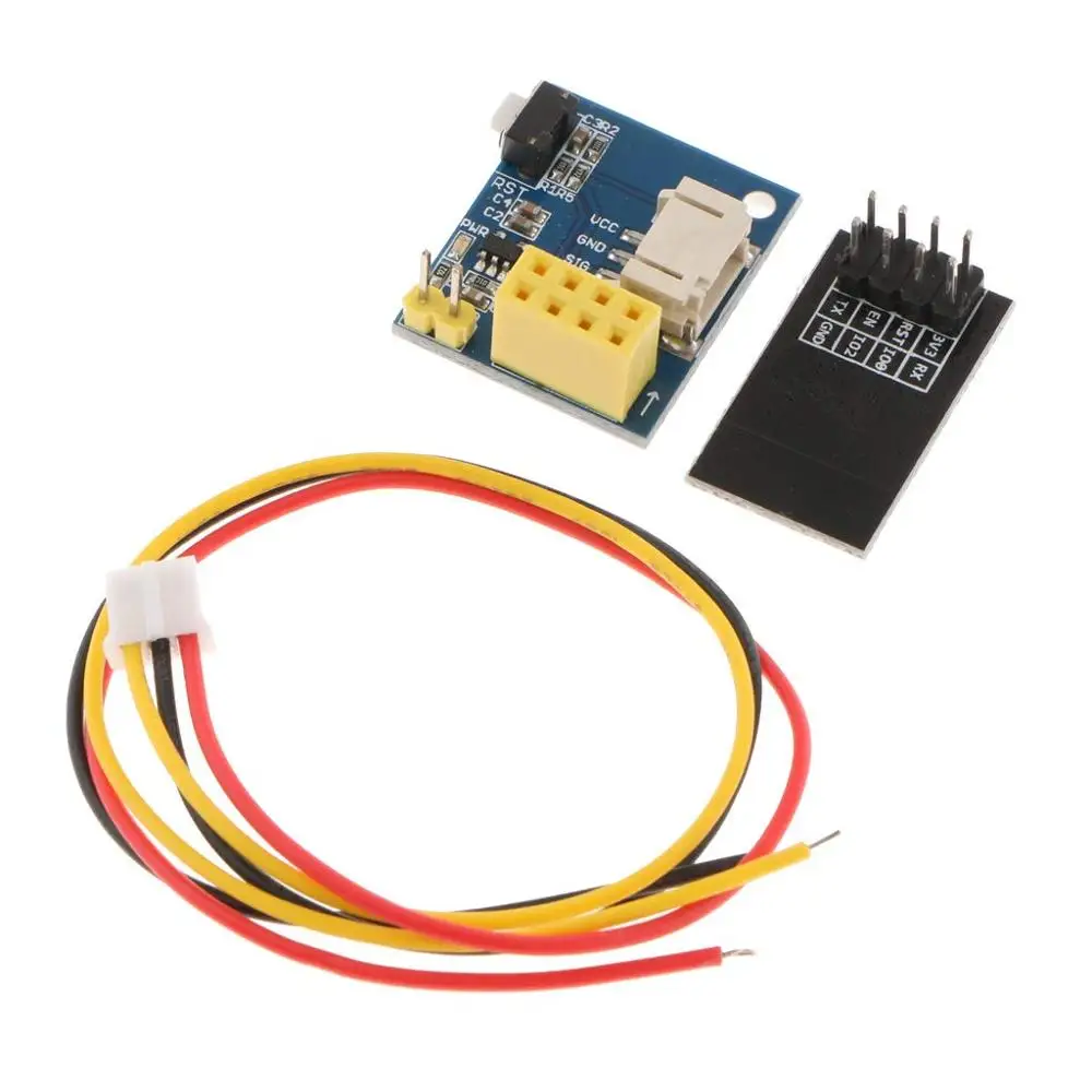 ESP8266 ESP 01 01S WS2812 RGB светодиодный модуль контроллера для Arduino IDE/SATA светильник кольцо