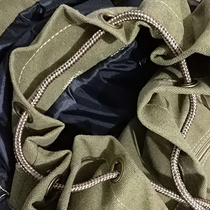 Мужской военный тактический рюкзак, Брезентовая армейская сумка, большая емкость, для путешествий, кемпинга, походов, альпинизма, спорта на открытом воздухе XA106D