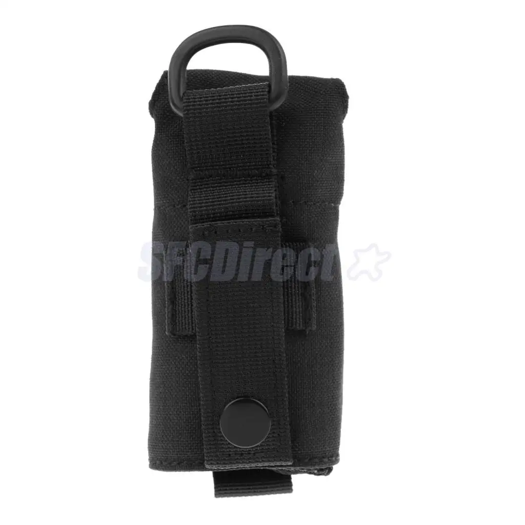Outdoor Foldable Mesh Water Bottle Carrier Drinking Bottle Pouch Molle Bag Holder for Hunting Fishing Vest Belt