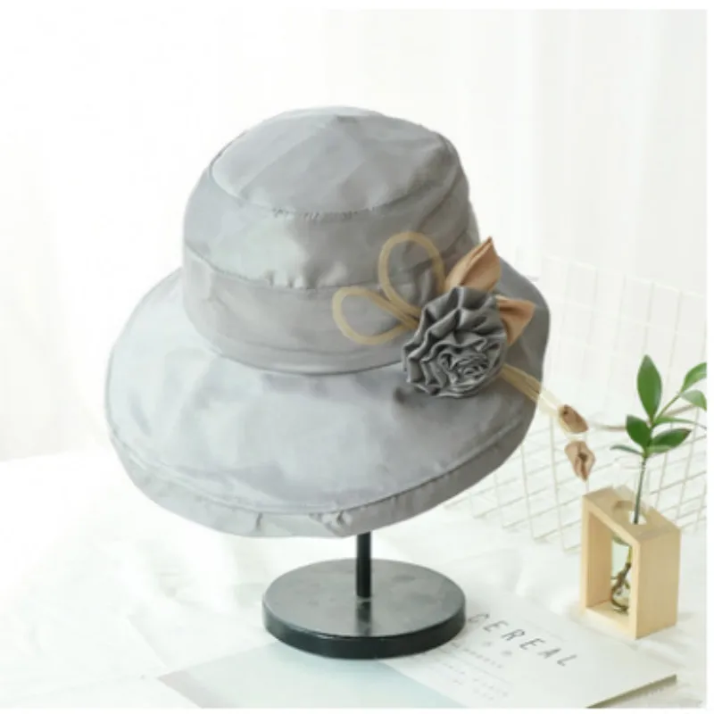 الأزياء البوليستر الأزهار قبعة الشمس للنساء طوي زهرة الصيف إمرأة قبعة الشمس واسعة حافة قبعة للوقاية من الشمس سيدة شاطئ كاب Gorras الأزياء البوليستر الأزهار قبعة الشمس للنساء طوي زهرة الصيف إمرأة قبعة الشمس واسعة حافة قبعة للوقاية من الشمس سيدة شاطئ كاب Gorras