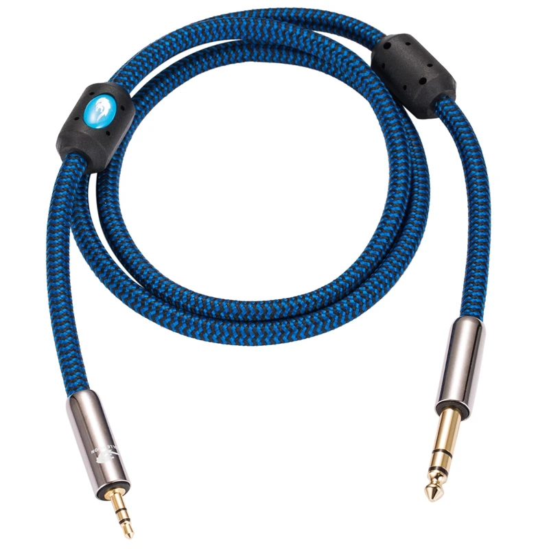 6.35mm Stereo Straight Jack to Straigt Jack Cable 1//4/" Lead 1m 1.5m 2m 5m