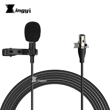 

Mini XLR 3 Pin TA3F Hands-free Tie on Collar Clip Lapel Mic Condenser Lavalier Microphone For SAMSON CB288 Wireless Transmitter