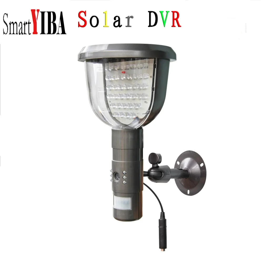 

SmartYIBA CCTV SOLAR CAMERA Power Waterproof Outdoor SOLAR SECURITY CAMERA PIR Motion Sensor Video Surveillance Camera TF CARD