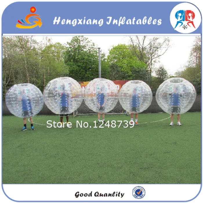 

Hot Sales 1.2m Bubble Football Inflatable Bumper Ball for Soccer Game Inflatable zorb /bubble knocker ball