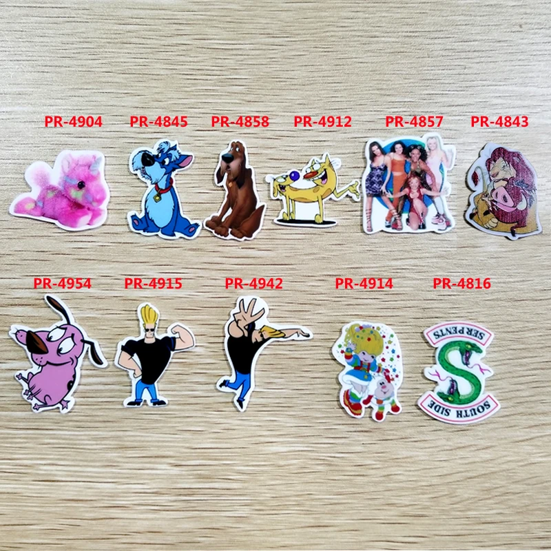 

Free shipping 30 pcs cartoon character planar resin PR 4904