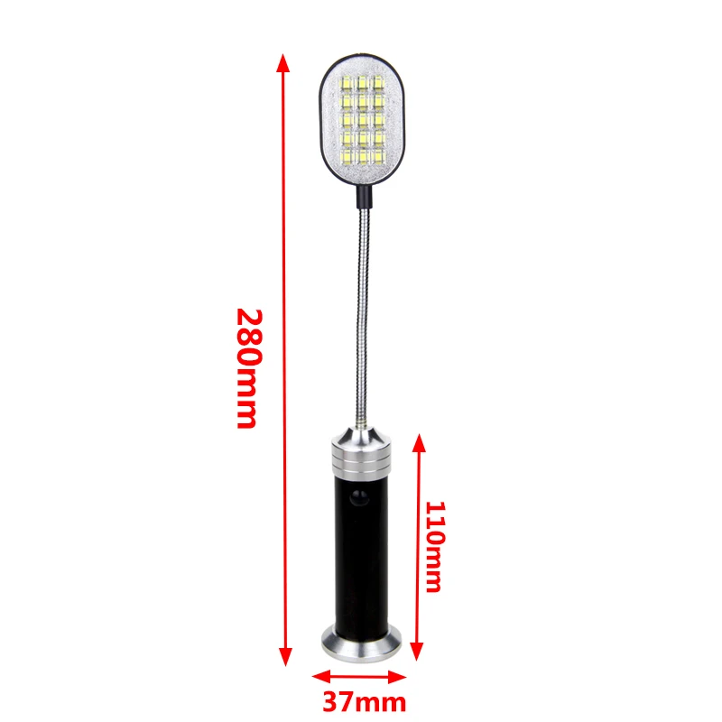 Мини 15 светодиодный портативный фонарь складной тент лампа водонепроницаемый открытый кемпинг походный светильник питание от 3* AAA