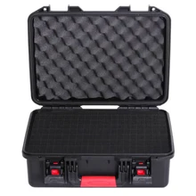 Чехол для инструментов, чехол для инструментов, ударопрочный герметичный водонепроницаемый защитный чехол для оборудования, чехол для камеры, ящик для инструментов с предварительно вырезанной пеной