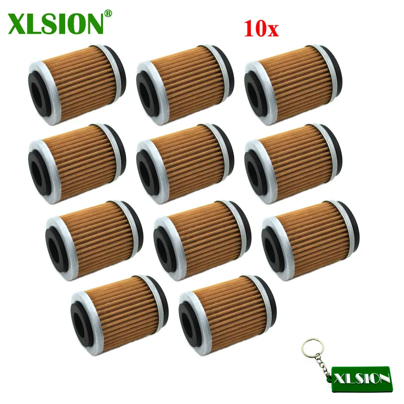 XLSION Oil Filter Fit Yamaha ATV YFM350R RAPTOR 350 YFM 400 350FW Big Bear 350X Warrior YFM350X