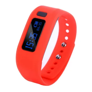 

movement Pedometer Sleep monitoring Bluetooth intelligent wristband(Red)