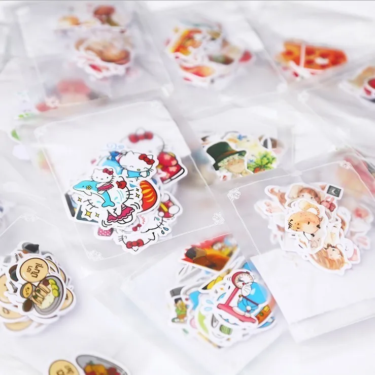 Наклейки для еды в японском и южнокорейском стиле|stickers line|stickers cartoonsticker korea |