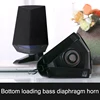 1 paire de haut-parleurs filaires pour ordinateur, USB, AUX, renforcement des basses, pour PC portable, téléphone de bureau, 6W, 64mm ► Photo 2/6