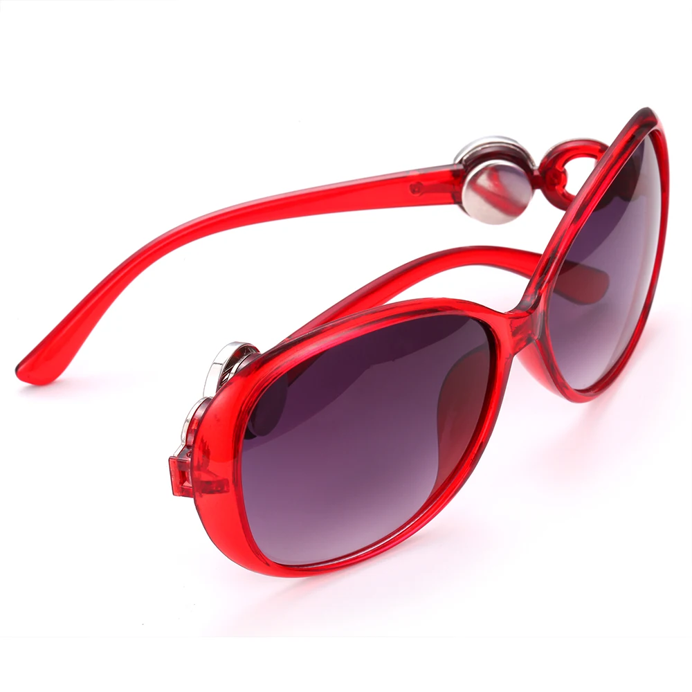 Новые солнцезащитные очки с кнопками модные Овальные Солнцезащитные очки ювелирные изделия 18 мм Кнопка, защелка для женщин ювелирные изделия