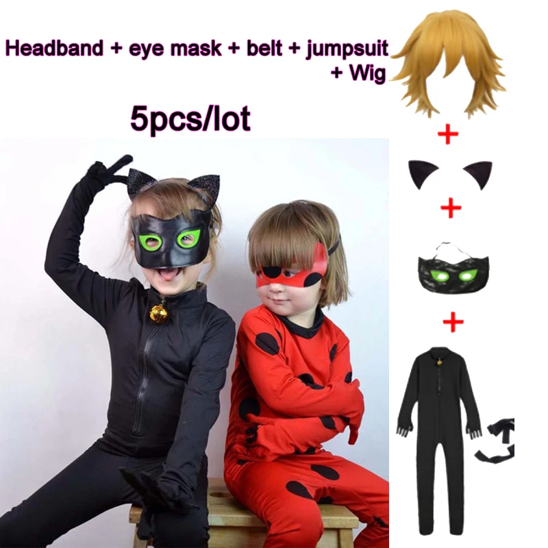 

Fantasy Spandex Ladybug Costume for Kids and Adults Cosplay Christmas Party Bag Shoes Girls Lady Bug Zentai Costume Halloween Co