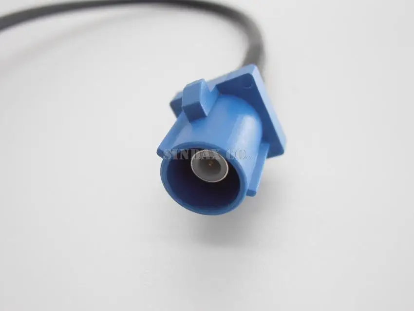 Fakra SMB C 5005 plug to SMA male 6/" RG174 pigtail GPS Telematics Navigation