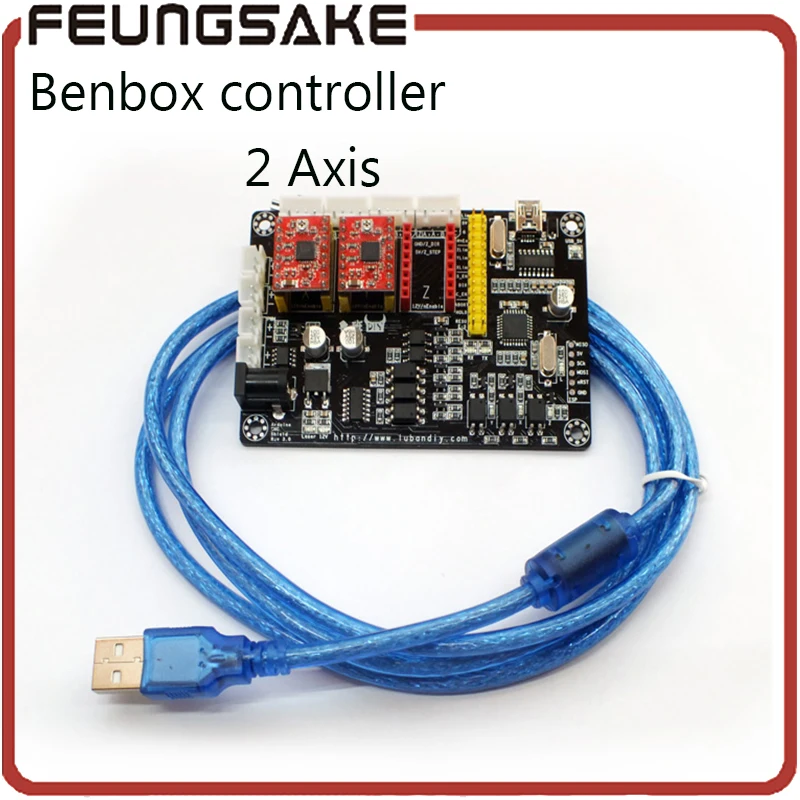 

USB Laser 2 Axis Stepper Motor USB Driver Board Controller v5 DIY laser engraver control board,adjust power, support PMW